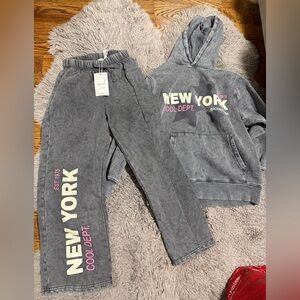 Zara Girls Matching Set Sweats